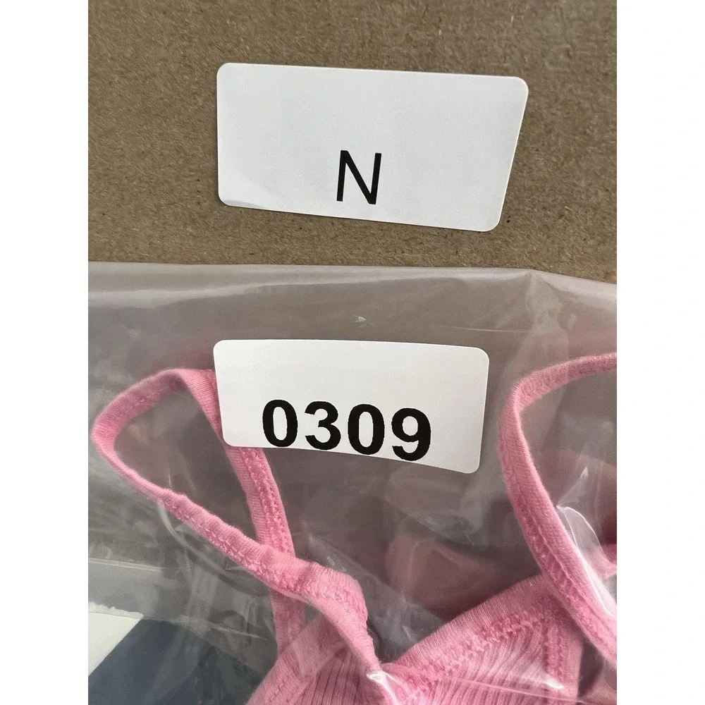 NWT Adidas Women's XS Adicolor Comfort Flex‎ Cotton Scoop Bralette, Pink